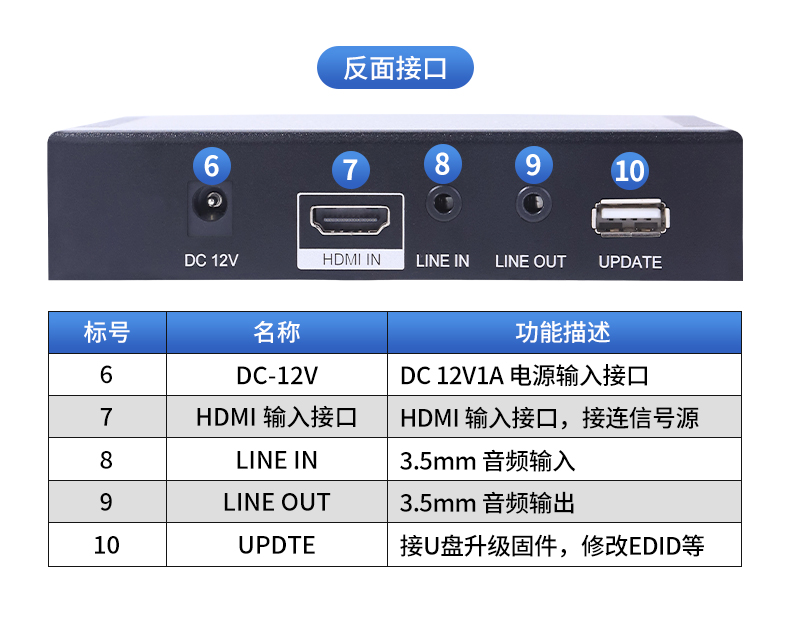 4K高清HDMI转换器